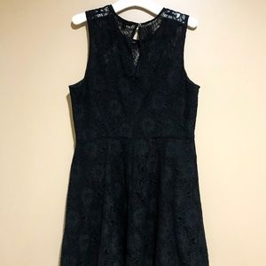 Banana Republic | Black Lace Fit & Flair